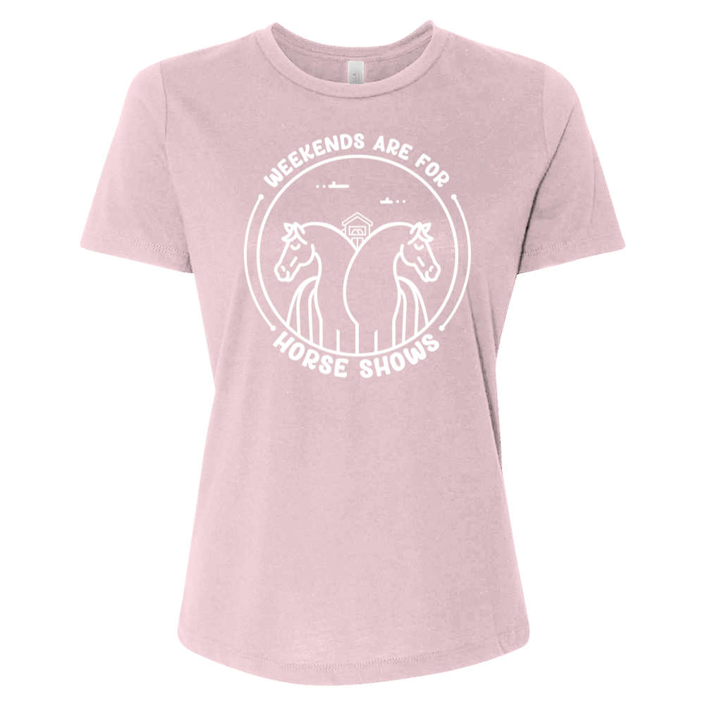 Weekends Are for Horse Shows Tee