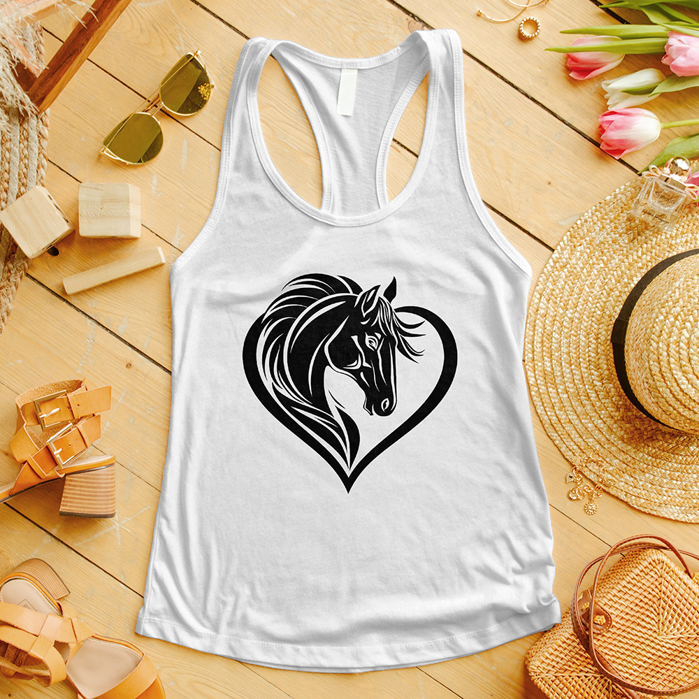 Love Horse Shirt V1 Tank Top
