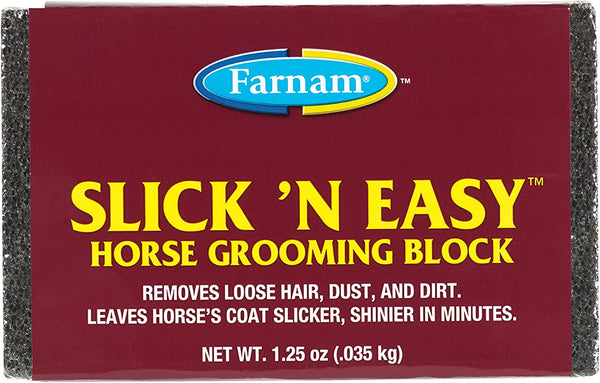 Slick 'N Easy Horse Grooming Block