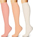 3 Pairs Compression Socks for Women & Men 15-20 Mmhg,Best Support for Nurses Running Hiking