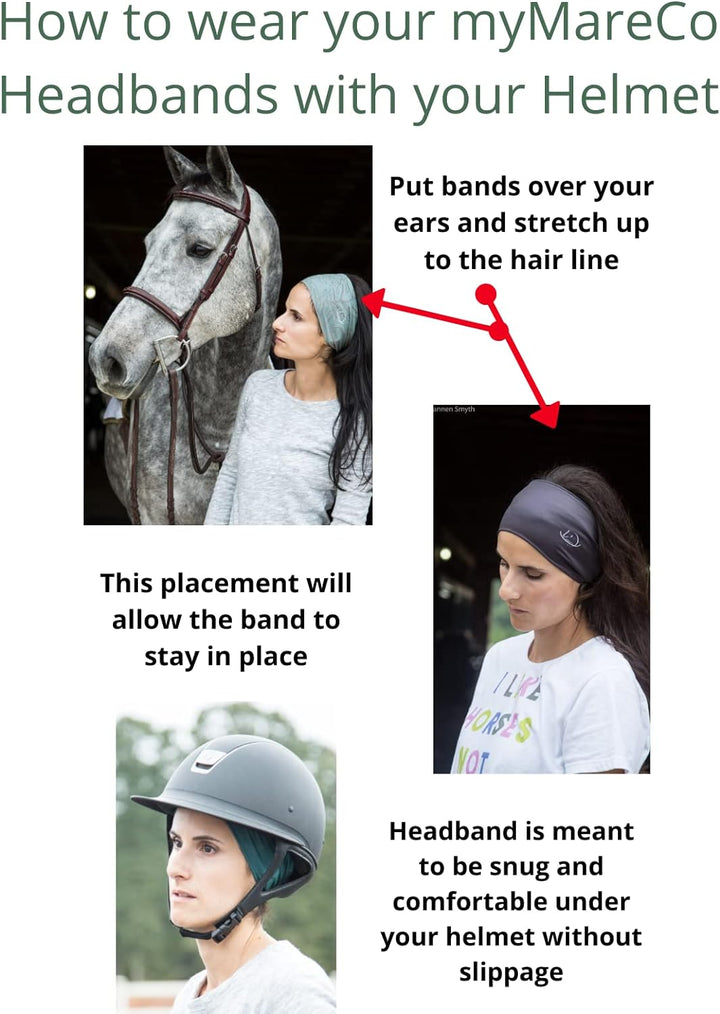 Equestrian Headbands (3-Pack)