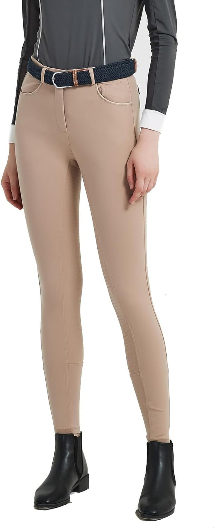 HR Farm Women'S Full Seat Silicone Grip Breeches Horse Riding Jodhpurs