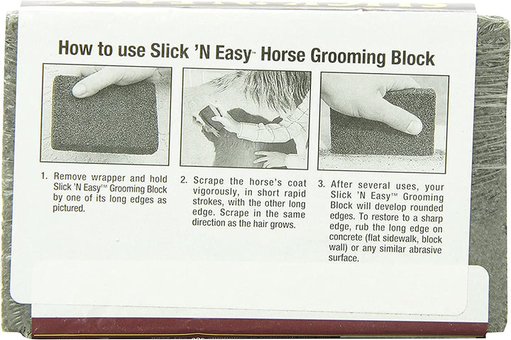 Slick 'N Easy Horse Grooming Block