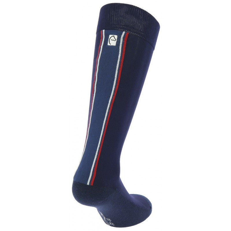 Equitheme Classic Blue/White/Red Socks