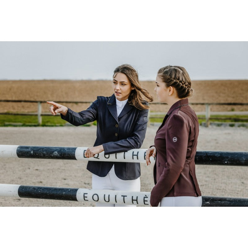 Equitheme Oliva Competition Jacket Burgundy