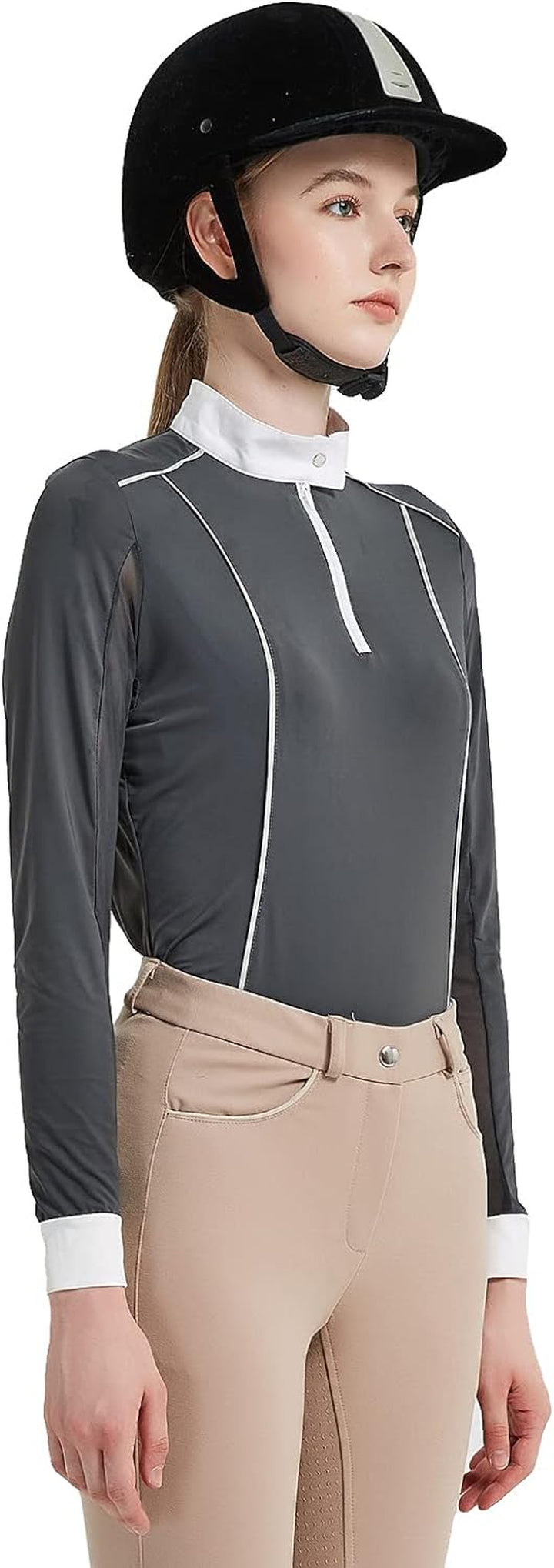 Farm Women'S Ice Feel Quick Dry Performance Rider Longsleeve Shirt