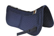 ECP Equine Comfort Products Injury Prevention Half Saddle Pad with Adjustable Memory Foam