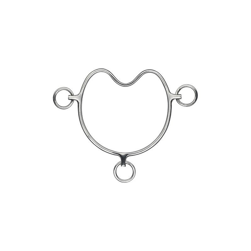 Feeling Satin Finish Stainless Steel Chifney Bit
