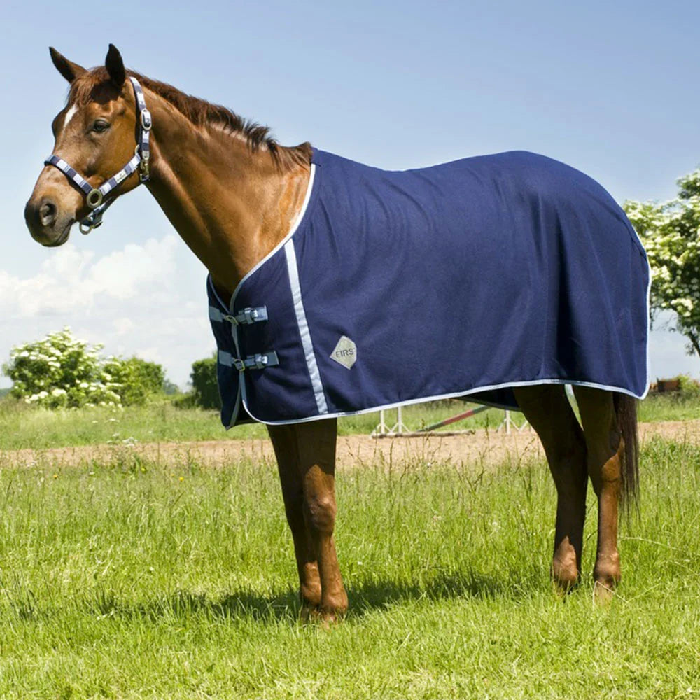 Riding World Polar Fleece Sheet with Cross Surcingles