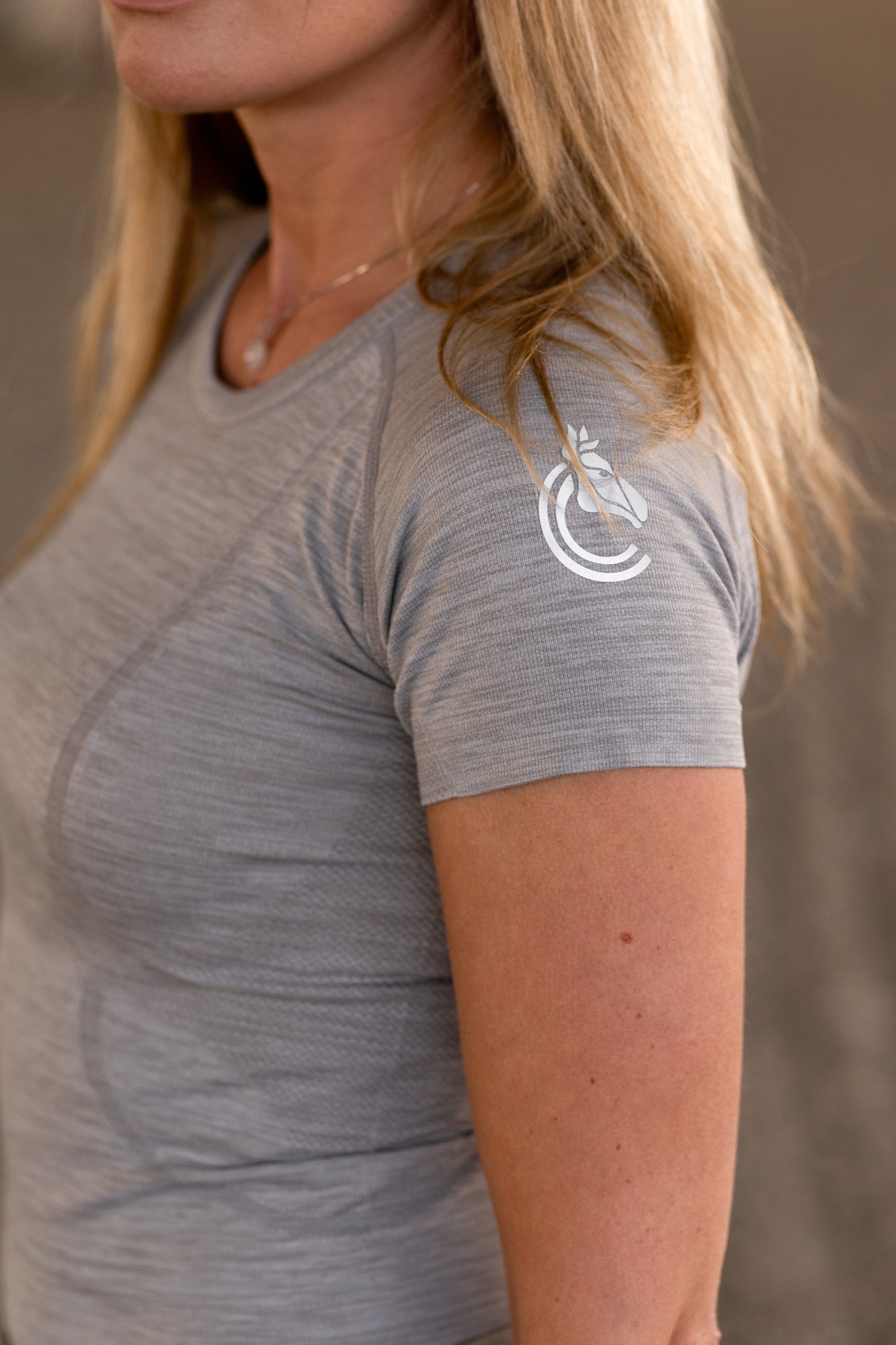 Seamless Short Sleeves Top