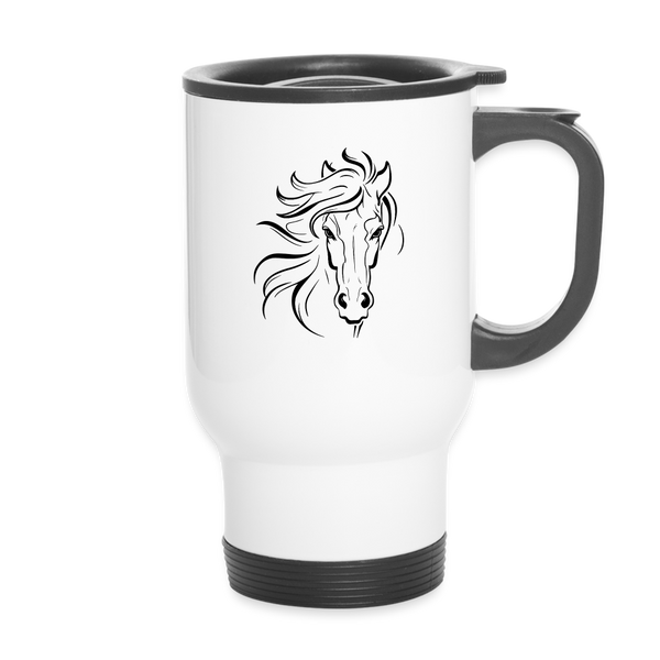 H1 Travel Mug - white