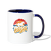WS Contrast Coffee Mug - white/cobalt blue