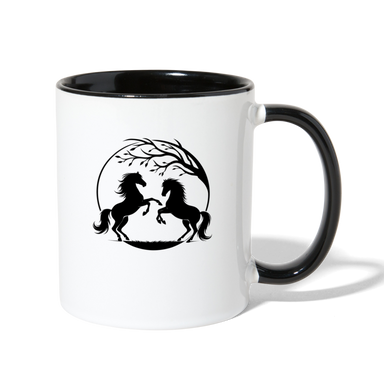 H2 Contrast Coffee Mug - white/black